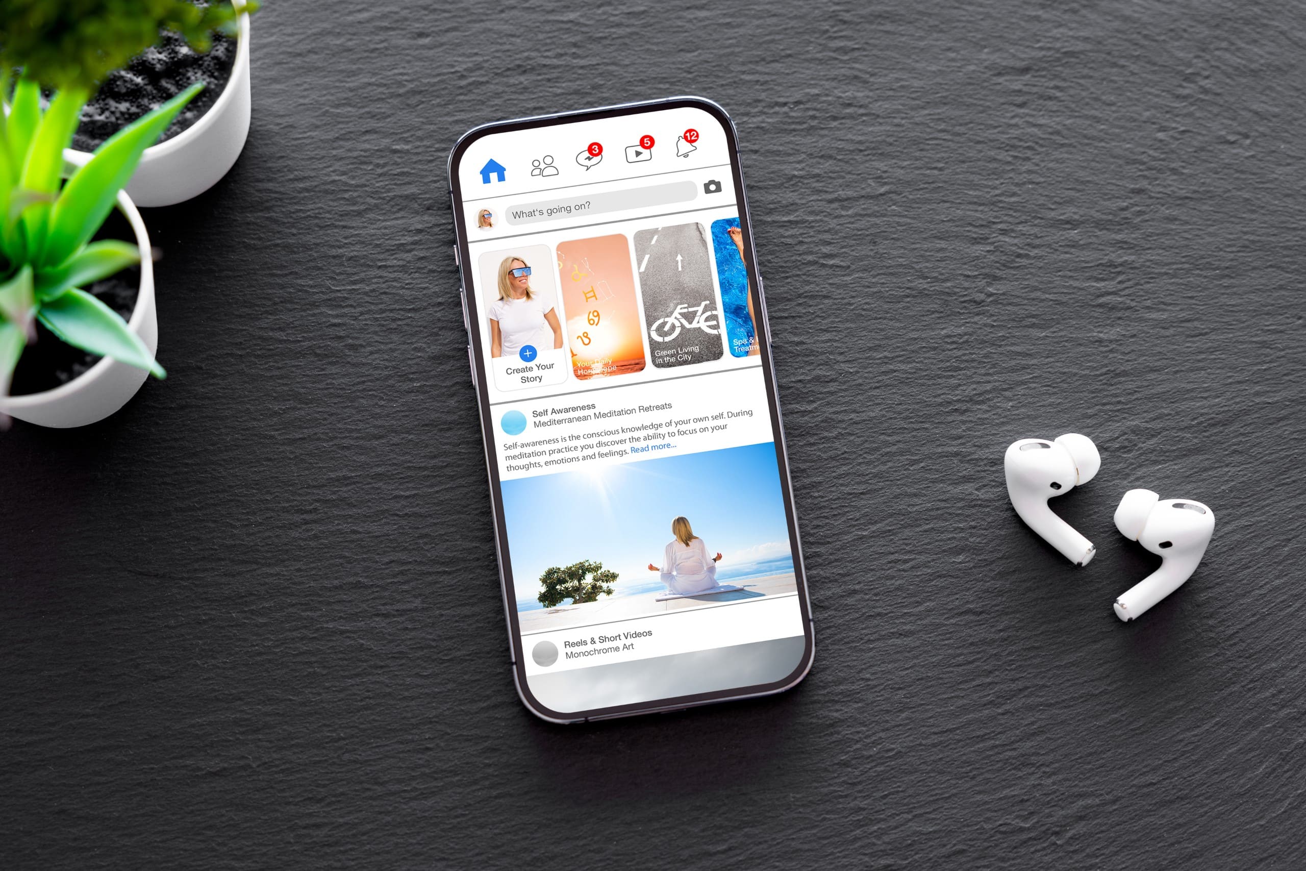 Hintergrund-Social-Media-Account