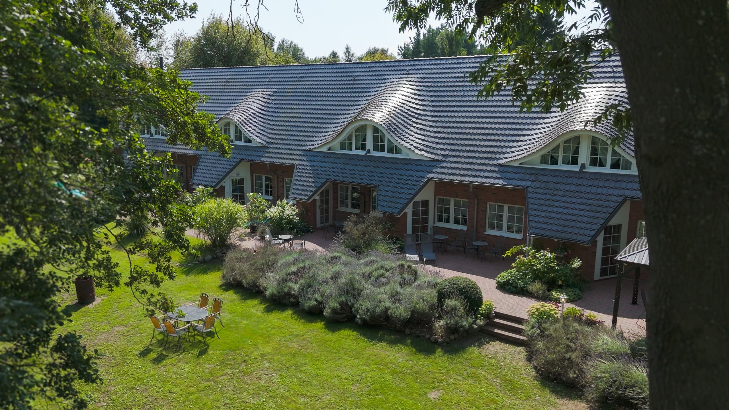 Drohnenaufnahme-Appartement